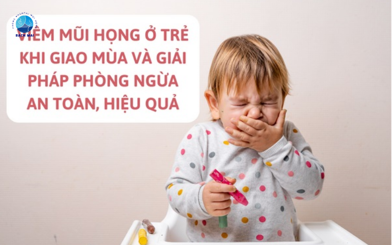 viêm mũi họng ở trẻ em